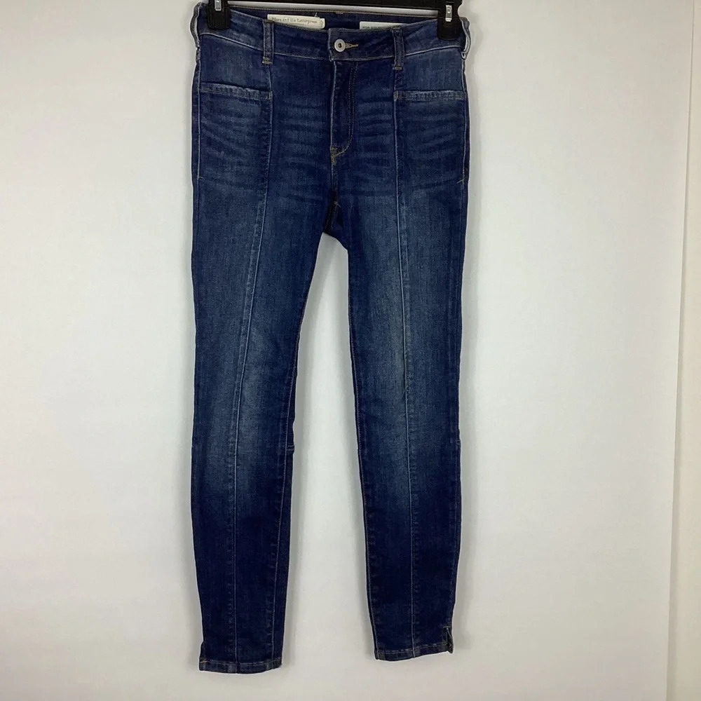Pilcro And The Letterpress High Rise Denim Leggings Size 26
